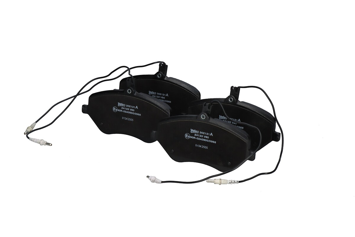 Jeu de 4 plaquettes de frein VALEO ref. 302131A